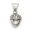 Lex & Lu Sterling Silver Acorn Pendant - 4 - Lex & Lu