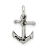 Lex & Lu Sterling Silver Antiqued Anchor Charm LAL106401 - 3 - Lex & Lu