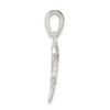 Lex & Lu Sterling Silver w/CZ Dolphin Pendant - 2 - Lex & Lu