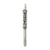 Lex & Lu Sterling Silver Antiqued Screwdriver Charm - 4 - Lex & Lu