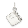 Lex & Lu Sterling Silver Note Book Pendant - 4 - Lex & Lu