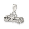 Lex & Lu Sterling Silver Rolled-Up Diploma Charm - 5 - Lex & Lu