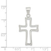 Lex & Lu Sterling Silver Cross Charm LAL106596 - 3 - Lex & Lu