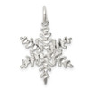 Lex & Lu Sterling Silver Snowflake Pendant LAL106832 - Lex & Lu