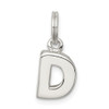 Lex & Lu Sterling Silver D Charm - Lex & Lu