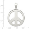 Lex & Lu Sterling Silver Polished Peace Pendant LAL106987 - 3 - Lex & Lu