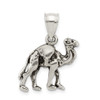 Lex & Lu Sterling Silver Antiqued 3-D Camel Reversible Pendant - 4 - Lex & Lu