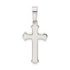 Lex & Lu Sterling Silver Polished Cross Pendant LAL107234 - 3 - Lex & Lu