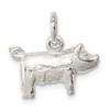 Lex & Lu Sterling Silver Pig Charm LAL107239 - Lex & Lu