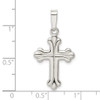 Lex & Lu Sterling Silver Polished Cross Pendant LAL107262 - 4 - Lex & Lu