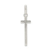 Lex & Lu Sterling Silver CZ Cross Pendant LAL107284 - 4 - Lex & Lu