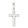 Lex & Lu Sterling Silver Polished & Textured Crucifix Pendant LAL107288 - 3 - Lex & Lu