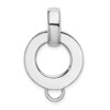 Lex & Lu Sterling Silver Charm Holder Pendant - Lex & Lu