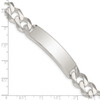 Lex & Lu Sterling Silver Curb ID Bracelet 8'' LAL108584 - 4 - Lex & Lu