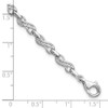 Lex & Lu Sterling Silver Diamond Infinity Symbol Bracelet - 3 - Lex & Lu