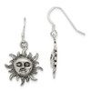 Lex & Lu Sterling Silver Sun Earrings - Lex & Lu