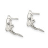 Lex & Lu Sterling Silver Dolphin Mini Earrings LAL109821 - 2 - Lex & Lu