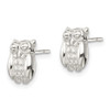 Lex & Lu Sterling Silver Polished Owl Post Earrings - 2 - Lex & Lu Lex & Lu Sterling Silver Polished Owl Post Earrings - 2 - Lex & Lu