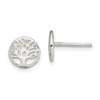 Lex & Lu Sterling Silver Tree Post Earrings - Lex & Lu