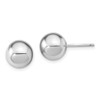 Lex & Lu Sterling Silver w/Rhodium 10-11mm Wht/Grey Shell Pearl 3 Earrings Set - 4 - Lex & Lu