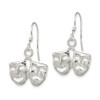 Lex & Lu Sterling Silver Comedy/tragedy Earrings - 2 - Lex & Lu