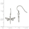 Lex & Lu Sterling Silver CZ Dragonfly Earrings LAL110885 - 4 - Lex & Lu
