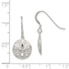 Lex & Lu Sterling Silver Sand Dollar Earrings - 4 - Lex & Lu