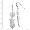 Lex & Lu Sterling Silver Marine Life Earrings - 4 - Lex & Lu