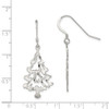 Lex & Lu Sterling Silver Christmas Tree Earrings - 4 - Lex & Lu