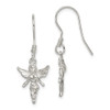 Lex & Lu Sterling Silver Fairy Earrings - Lex & Lu