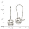 Lex & Lu Sterling Silver 10mm Ball Earrings LAL110915 - 4 - Lex & Lu