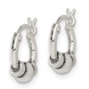 Lex & Lu Sterling Silver Hoop Earrings LAL111132 - 2 - Lex & Lu
