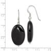 Lex & Lu Sterling Silver Black Agate Earrings LAL111141 - 4 - Lex & Lu