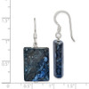 Lex & Lu Sterling Silver Blue Lepidolite Earrings - 4 - Lex & Lu