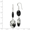 Lex & Lu Sterling Silver Black Sardonyx & ZeBraceletJasper Dangle Earrings - 4 - Lex & Lu