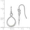 Lex & Lu Sterling Silver Shepherd Hook Earrings LAL111623 - 4 - Lex & Lu