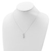 Lex & Lu Sterling Silver CZ Journey Necklace 18'' LAL112143 - 4 - Lex & Lu