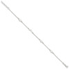 Lex & Lu Sterling Silver Polished Animal Anklet 9'' - 2 - Lex & Lu