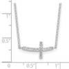 Lex & Lu Sterling Silver Necklace 16'' LALQG3476-16 - 4 - Lex & Lu