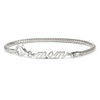 Lex & Lu Sterling Silver MOM Bracelet 7.5'' - 3 - Lex & Lu