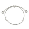 Lex & Lu Sterling Silver Filigree Drops Adjustable Bracelet - 3 - Lex & Lu