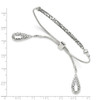 Lex & Lu Sterling Silver Filigree Teardrops Adjustable Bracelet - 3 - Lex & Lu