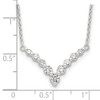 Lex & Lu Sterling Silver CZ 18'' Necklace LAL112464 - 4 - Lex & Lu