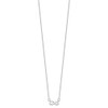 Lex & Lu Sterling Silver w/Rhodium Infinity Necklace 16'' - 2 - Lex & Lu