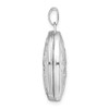 Lex & Lu Sterling Silver w/Rhodium Scroll Oval Locket LAL113463 - 2 - Lex & Lu