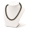 Lex & Lu Sterling Silver Majestik 10-11mm Blk Bead Hand Knotted Necklace 18'' - 3 - Lex & Lu