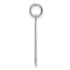 Lex & Lu Sterling Silver Medium Polished Number 24 - 2 - Lex & Lu