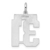 Lex & Lu Sterling Silver Medium Polished Number 31 - 4 - Lex & Lu