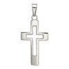 Lex & Lu Sterling Silver Cross Pendant LAL114633 - 4 - Lex & Lu