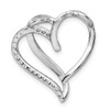 Lex & Lu Sterling Silver CZ Heart Pendant LAL114888 - 4 - Lex & Lu